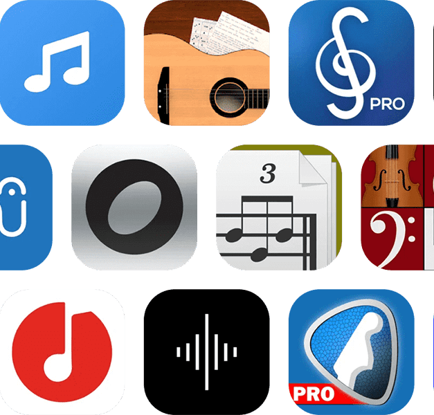 Works with all your favorite music apps.
